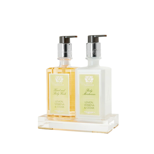 Acrylic Tray Bath & Body Set