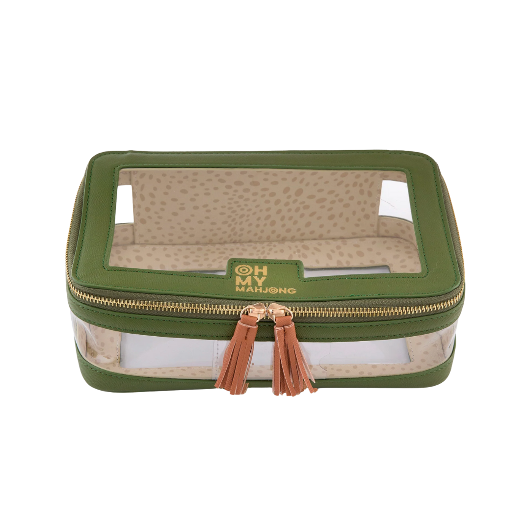 Olive Tile Storage Bag