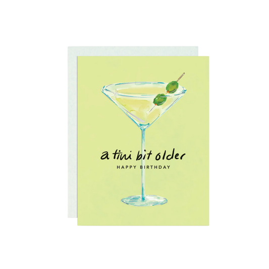 Tini Bit Older Birthday Card