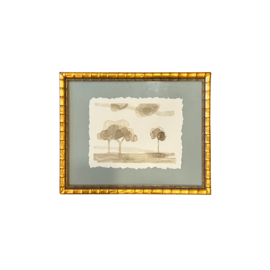 Ink & Foliage in Sepia II