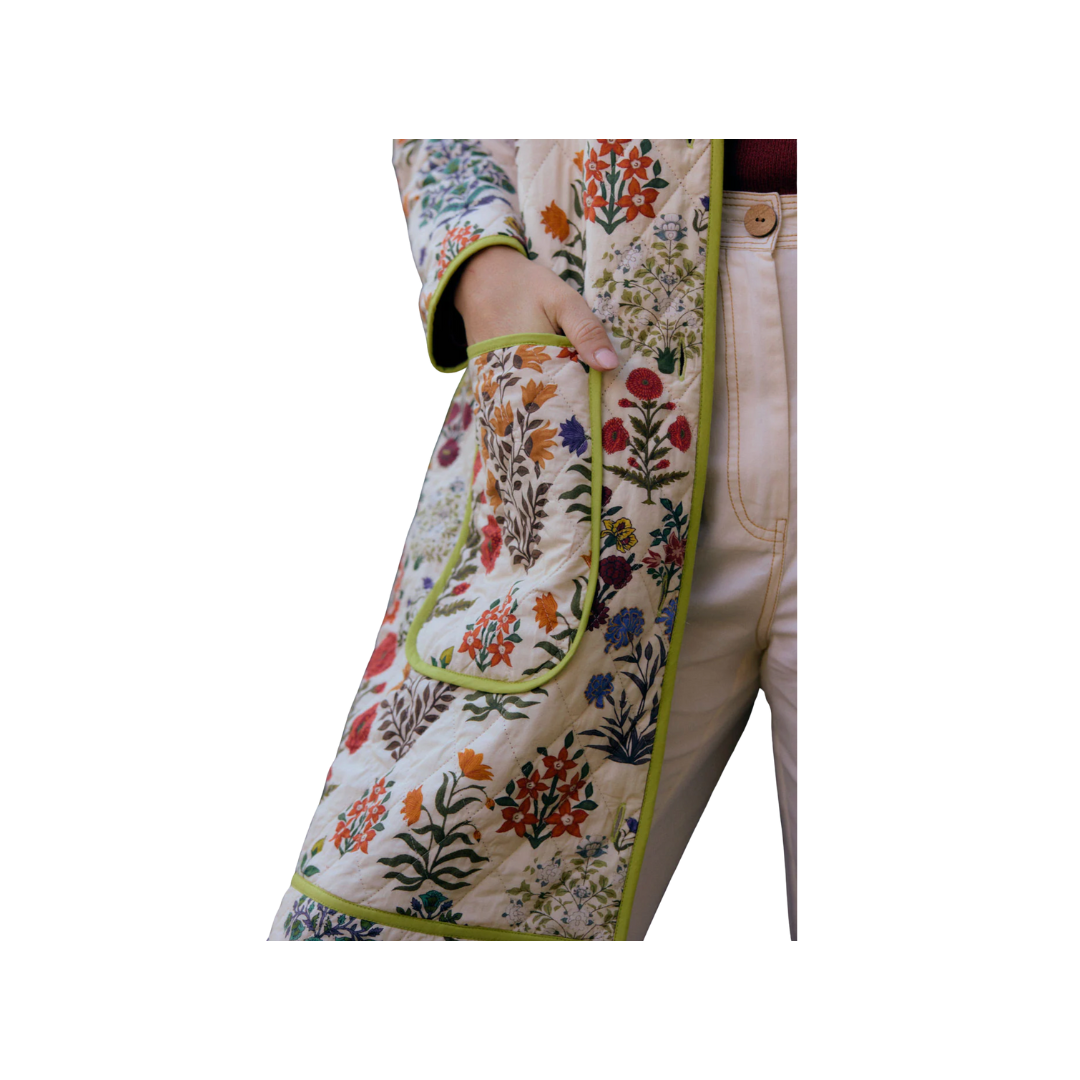 Garden of Wales Quilted Coat