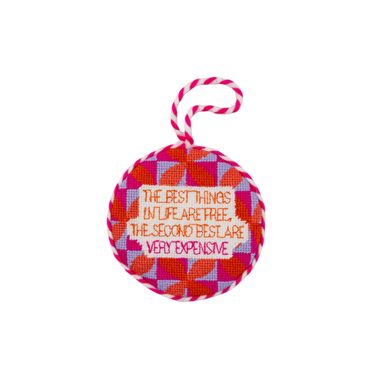Needlepoint Ornament {Expensive}