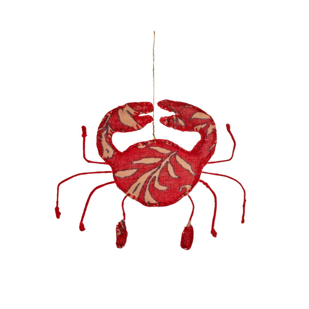 Bobbin Crab Ornament