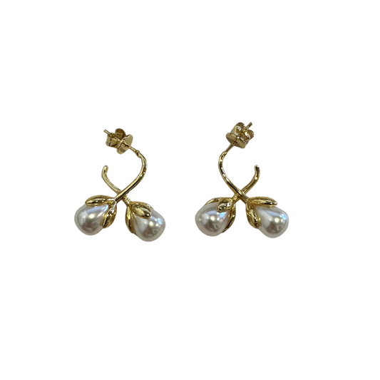 Blooming Pearl Earrings