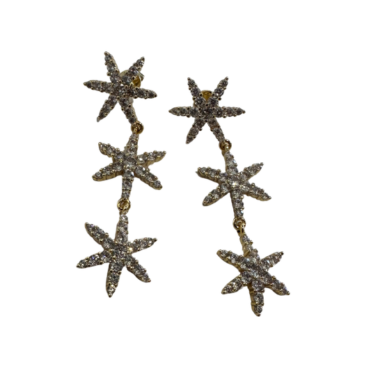 Star Drop Earrings