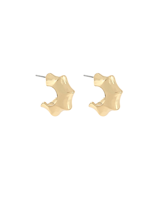 Puffy Geometric Hoops