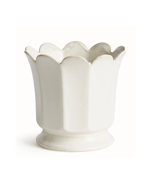 Maline Footed Pot{White}