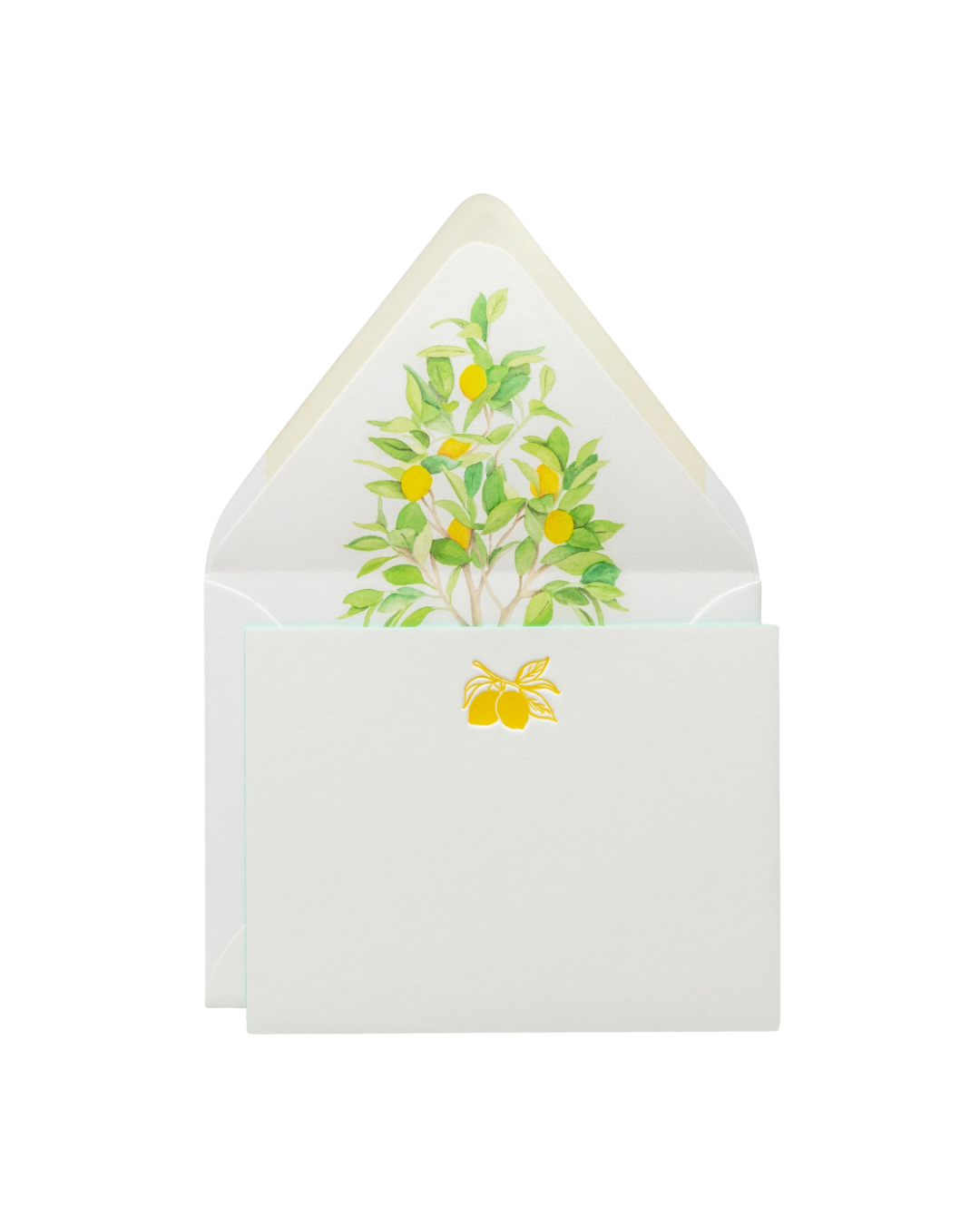 Fancy Pants Notecards {Lemon}