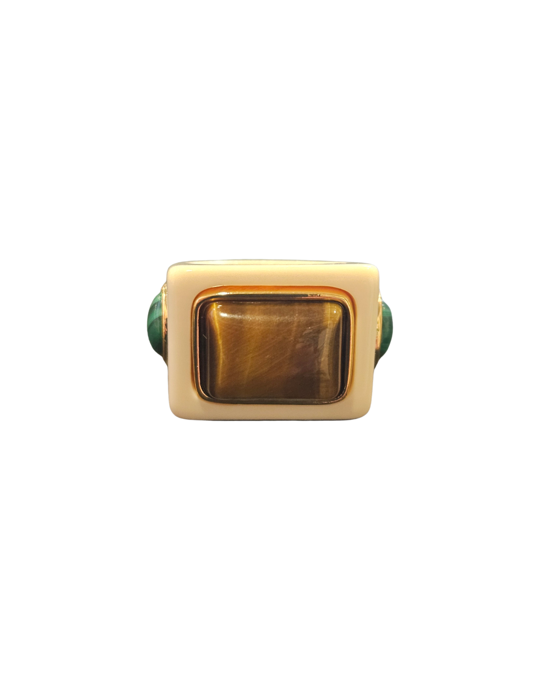 Ivory/Tiger Eye Ring
