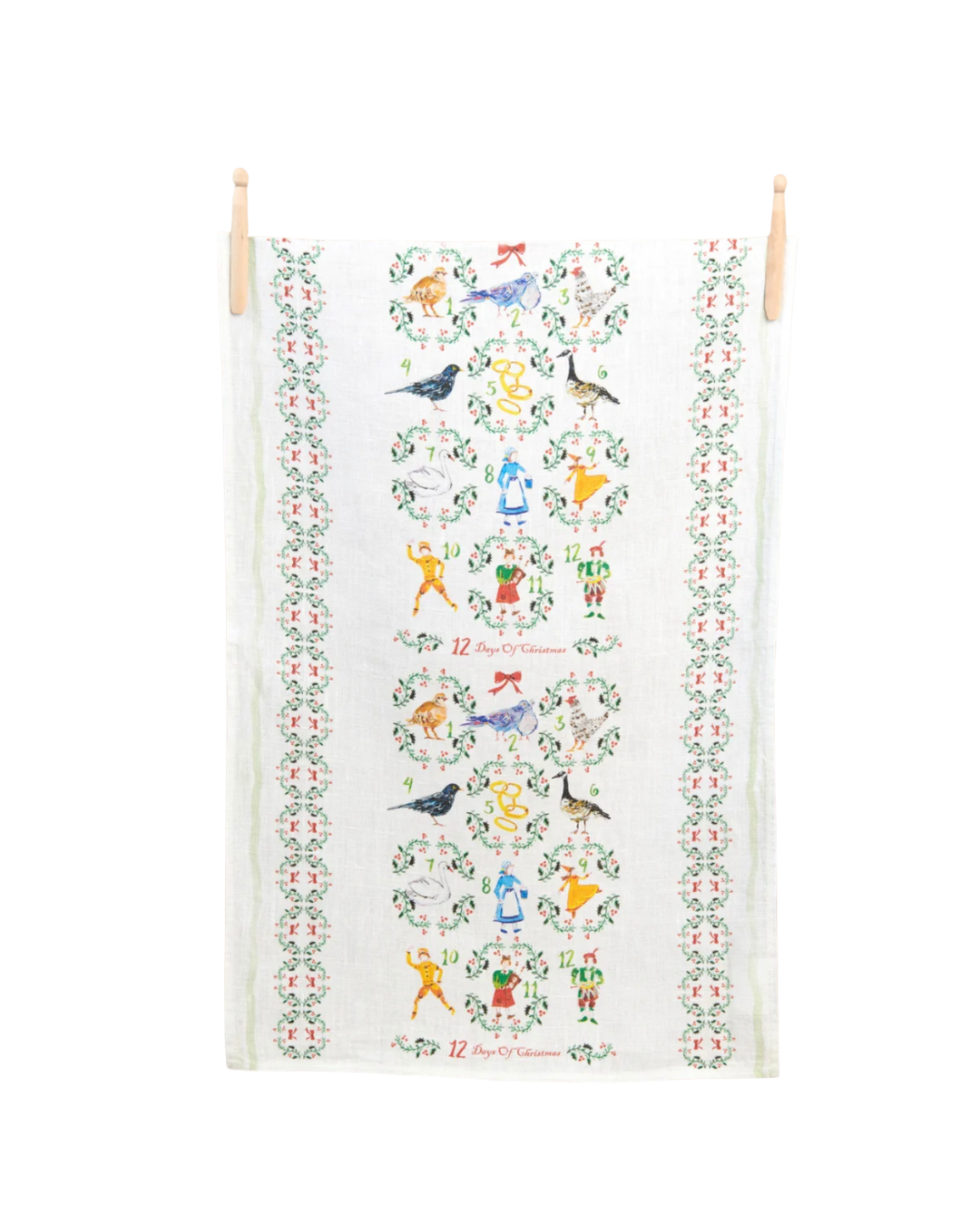 12 Days of Christmas Hand Towel