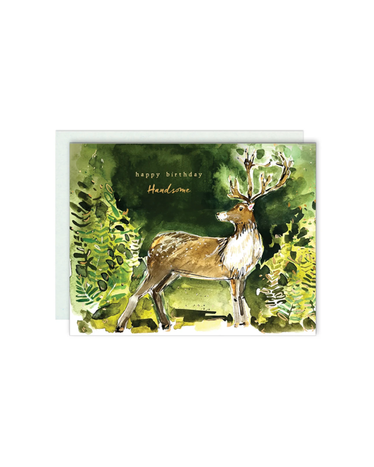 "Happy Birthday, Handsome" Card