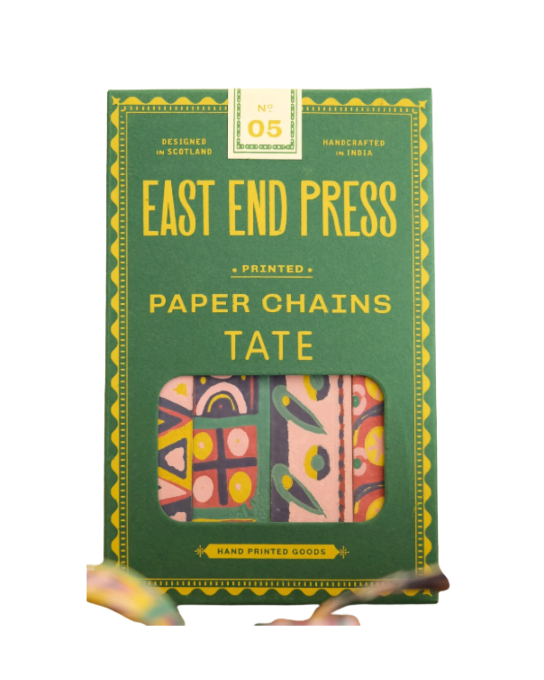 Screen Printed Paper Chain Kit {Bloomsbury-Tate}