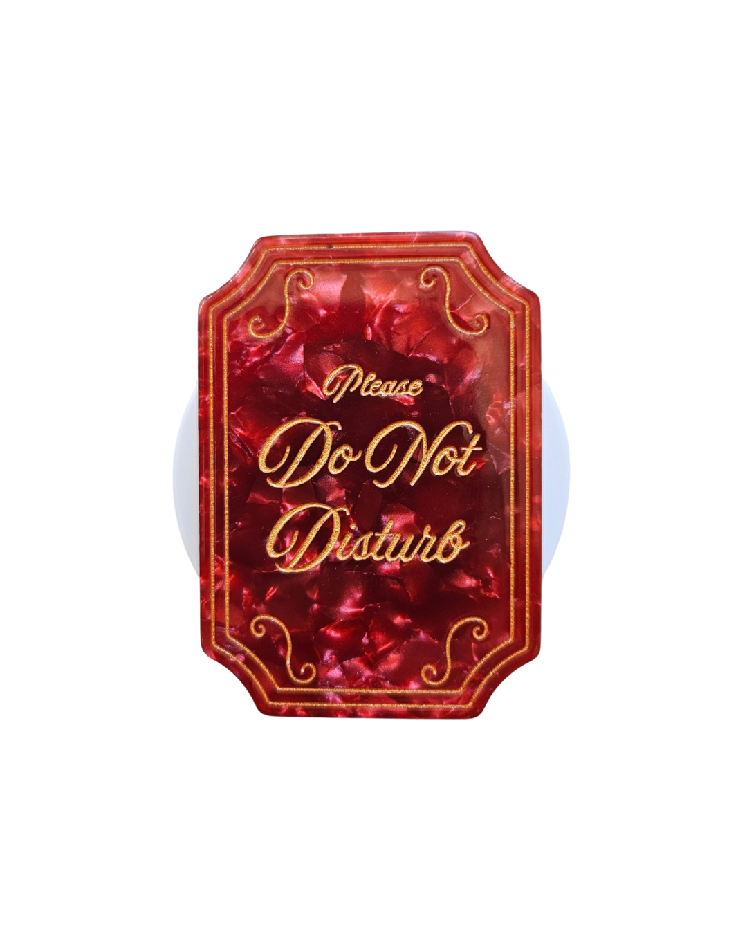 Hand-painted Do Not Disturb GripCharm