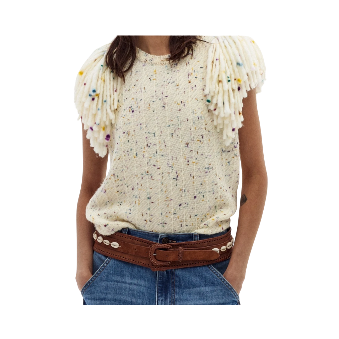 Praia Leather Belt-Brown