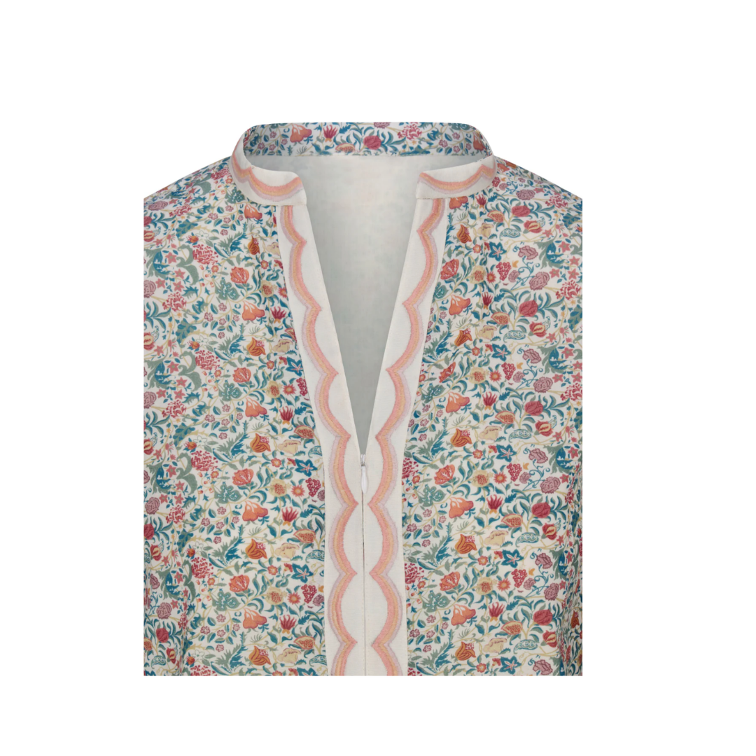 Celeste Tunic in Pressed Primrose