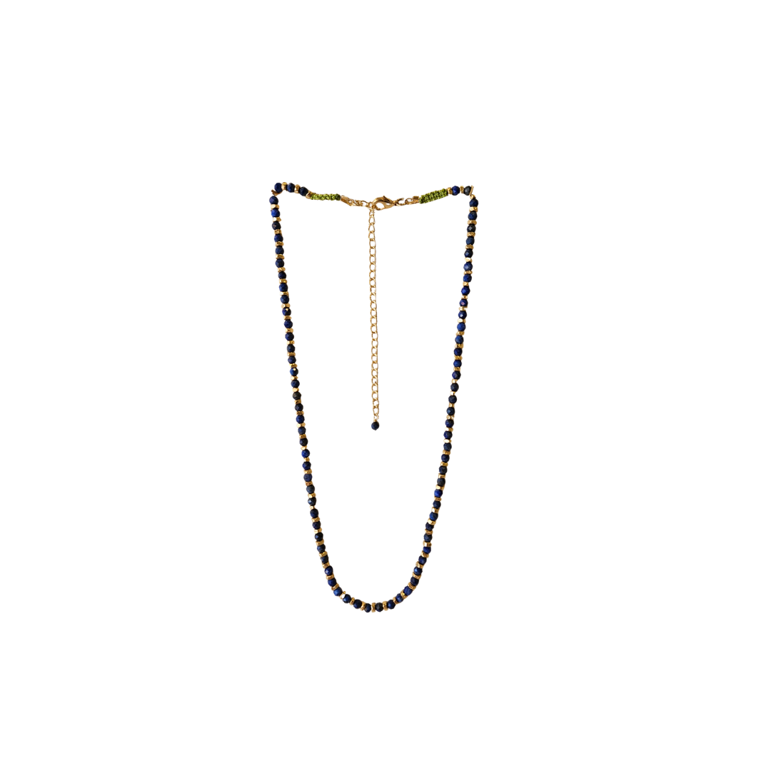 Lapis Blue Cerezo Necklace