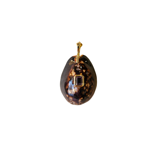 Formentera Brown Shell Pendant