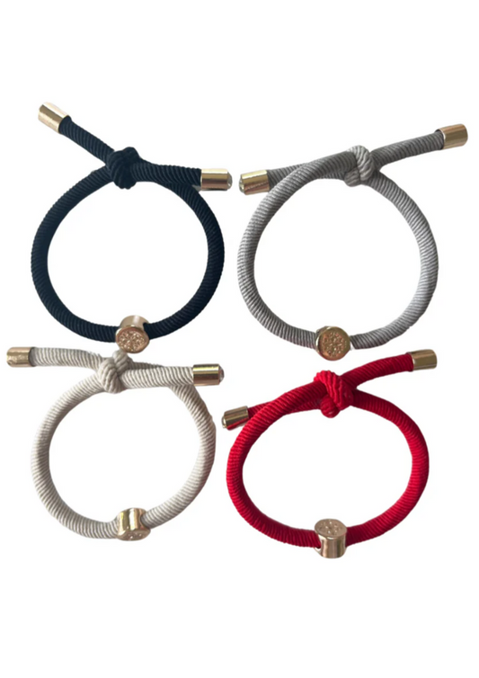 Smith & Co. Hair Tie Set {Gameday Red}