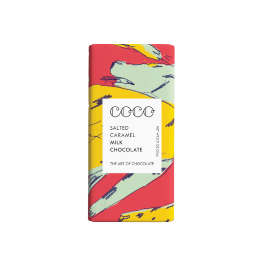 Salted Caramel Mini Dark Chocolate Bar