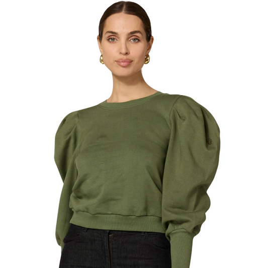 Indi Sweatshirt {Army Green}