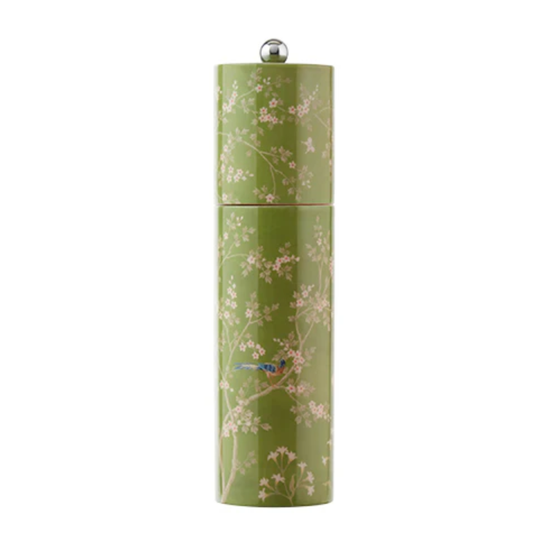 Green Chinoiserie Salt/Pepper Grinder