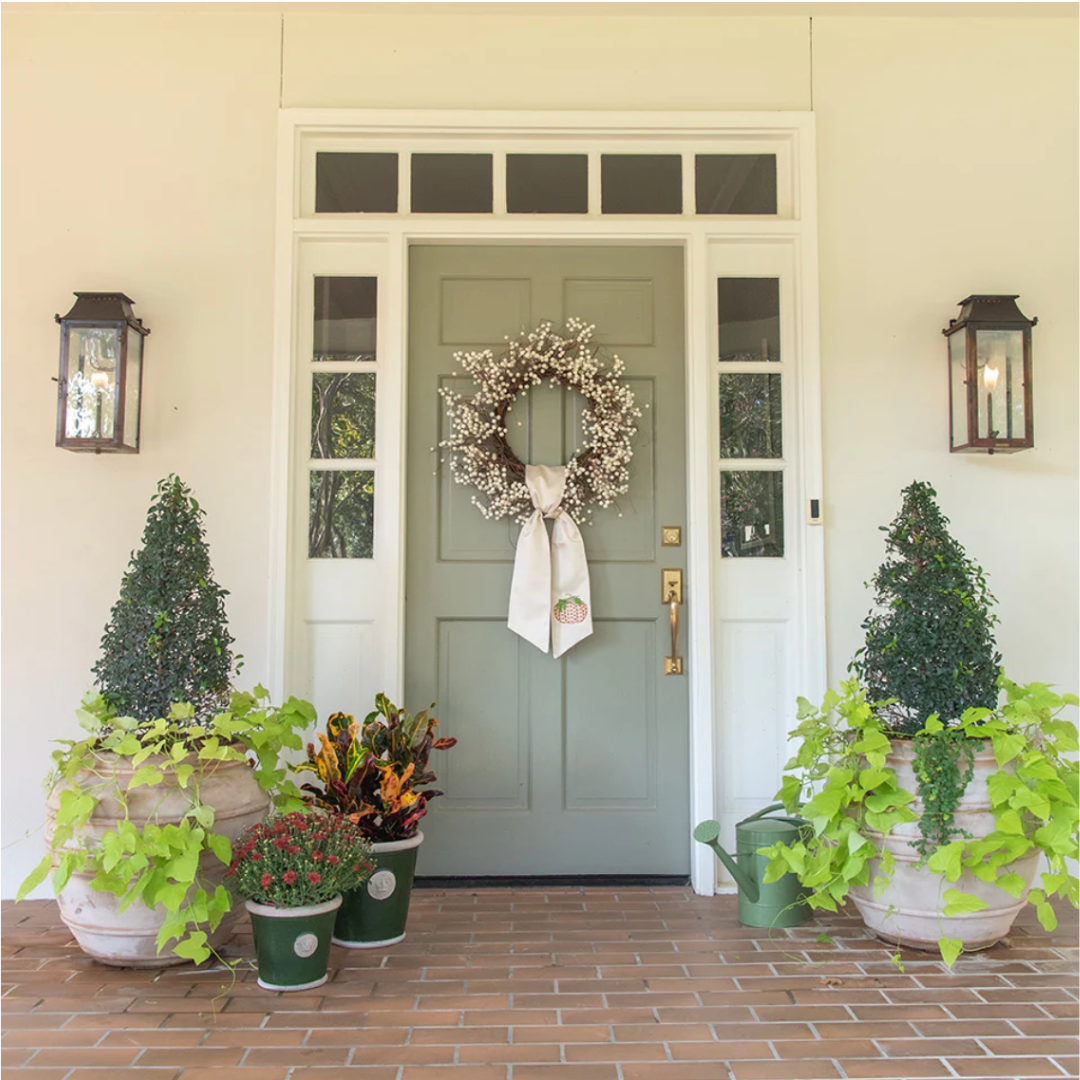 Pumpkin Wreath Sash