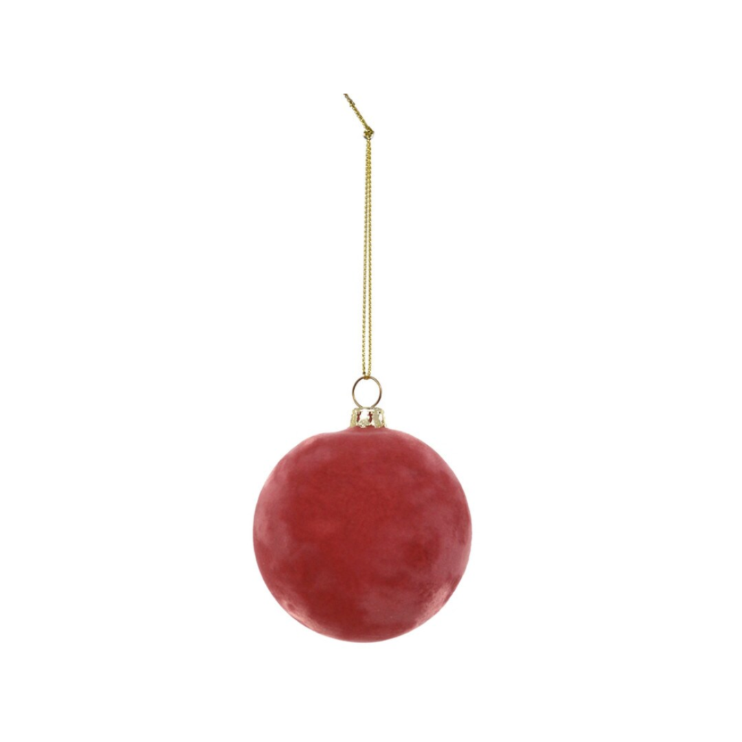 Velvet Ball Ornament