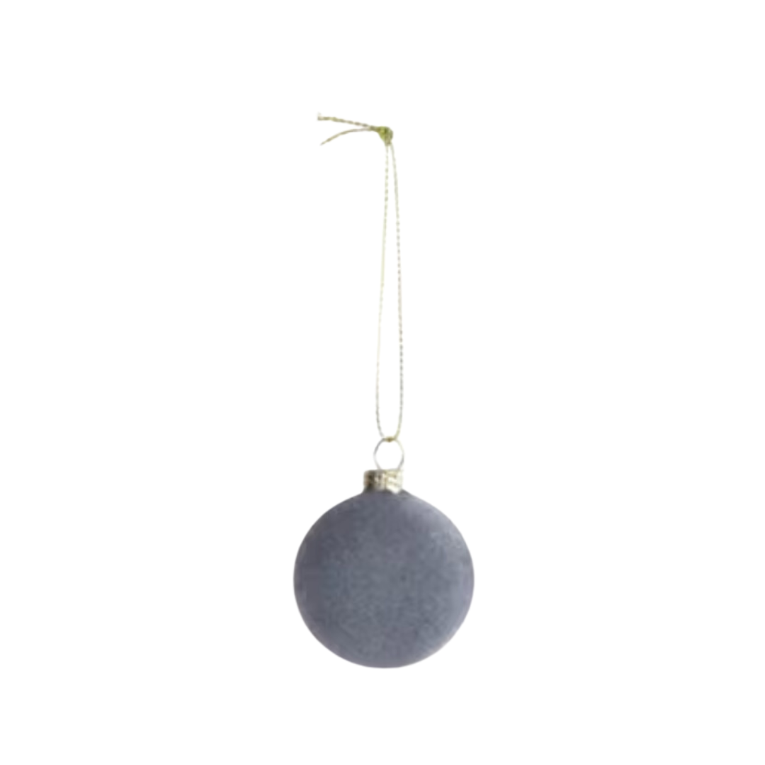 Velvet Ball Ornament