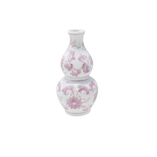 Lavender Floral Stone Vase