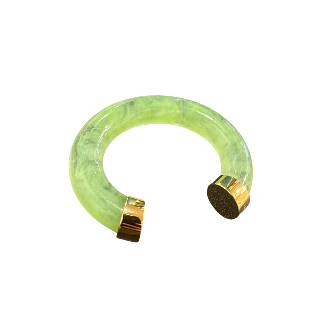 Lucas Jack Apple Green Bangle {Small}