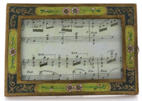 Florentine Frame {Lime}