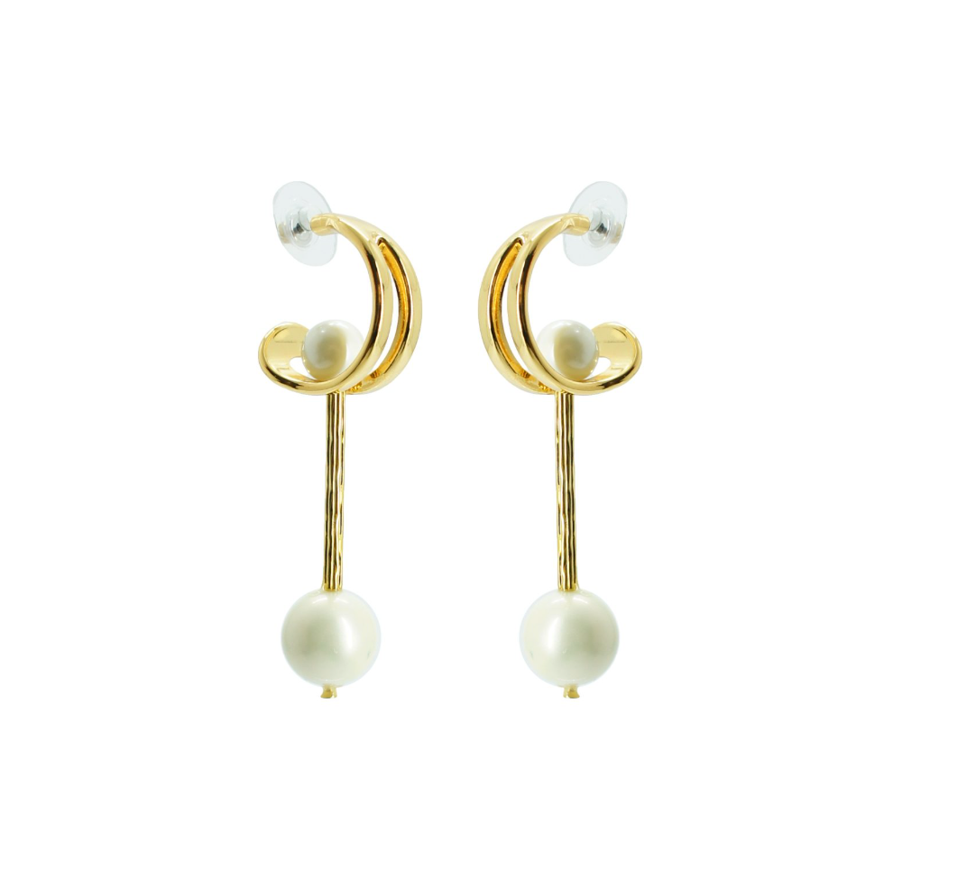 Halter Pearl Earrings