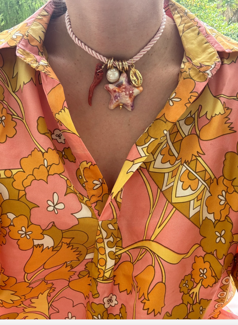 Estrella Rosa Necklace