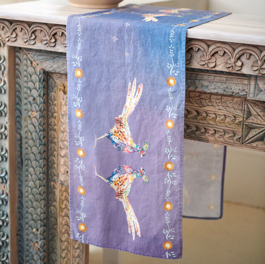 Pheasants Table Runner