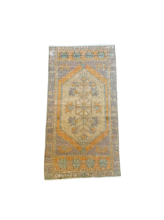 {Vintage Rug} Marigold Sage