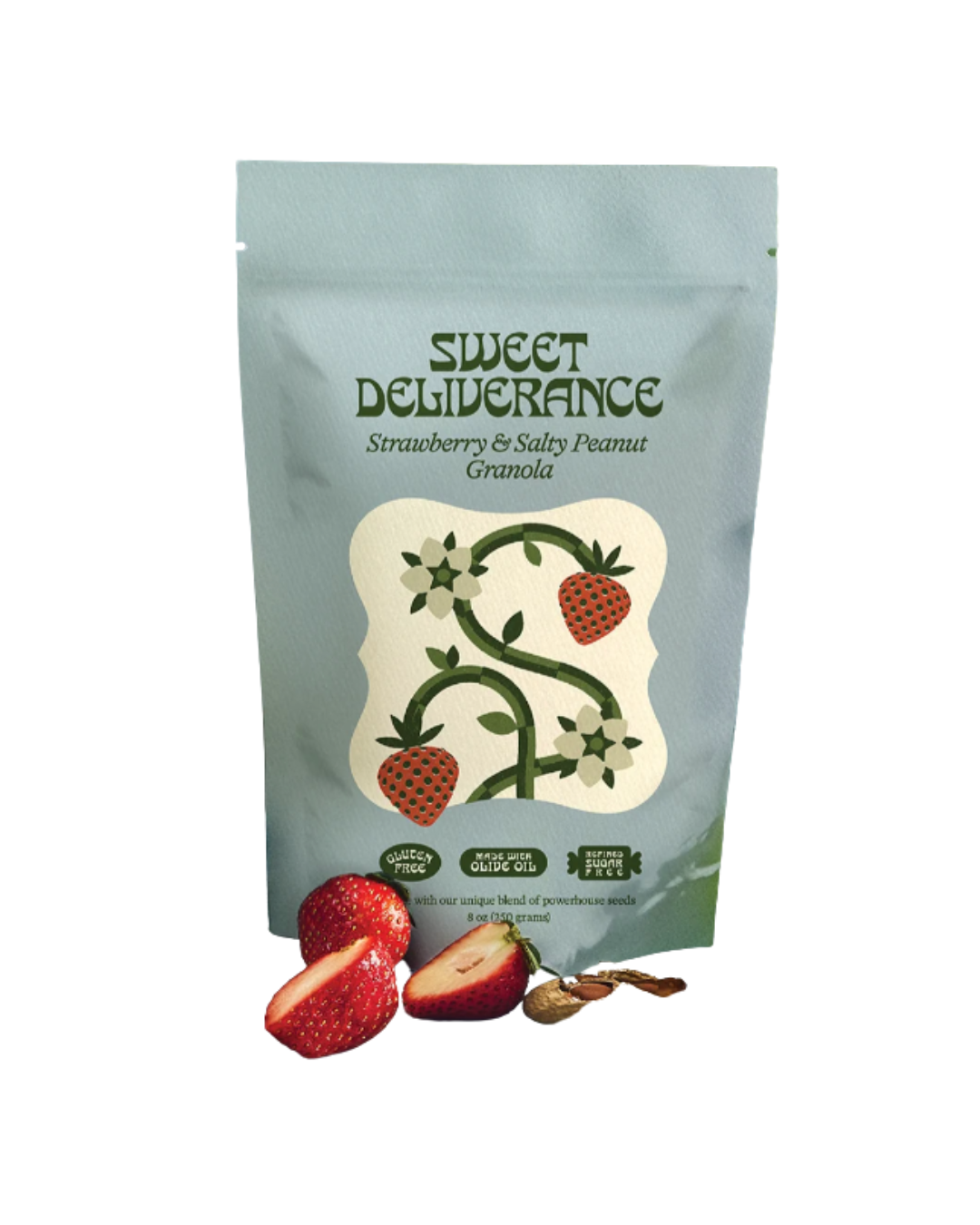 Strawberry & Salty Peanut Granola