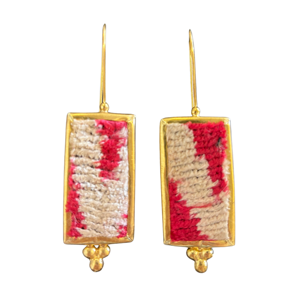 Vintage Textured Earrings