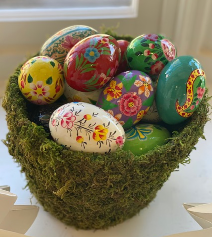 Paper Mache Eggs