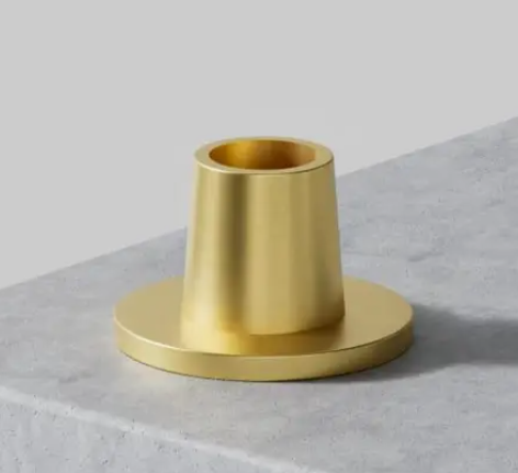 Prima Brass Candlestick Holder