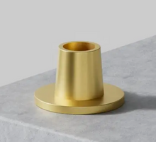 Load image into Gallery viewer, Prima Brass Candlestick Holder
