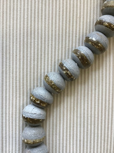 Slate Vintage African Stone Beads